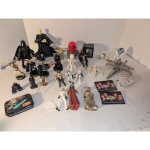 Mixed Lot Vintage Star Wars Toys Collectible Toys